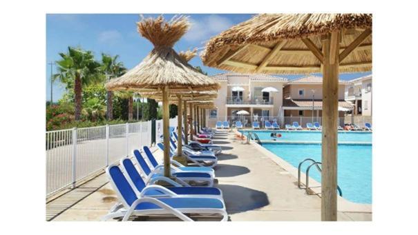 Plages De Sable Fin, Piscine, Hammam, Tennis Lesclesdenicole La Londe-les-Maures Exterior foto
